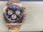 ARF Rolex Daytona Dandong 4131 Movement 904L Steel 40mm RG Band Watch